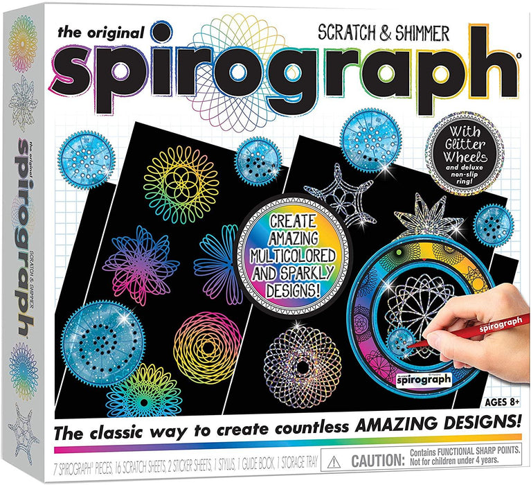 Spirograph Scratch & Shimmer