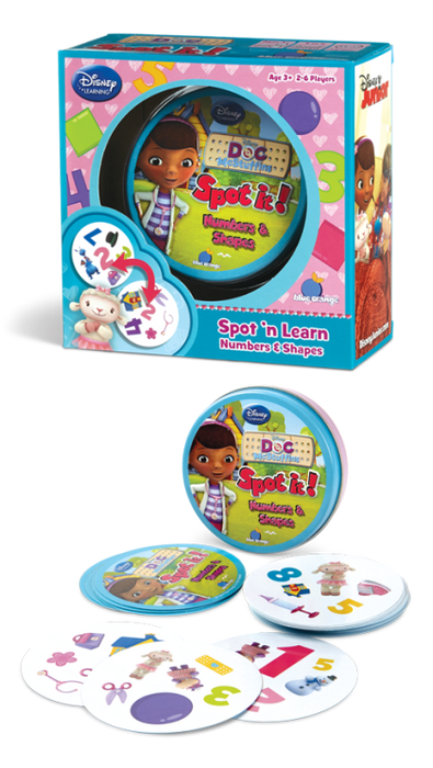 Spot it! Numbers & Shapes Doc McStuffins