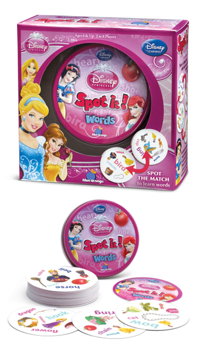 Spot it! Words Disney Princess