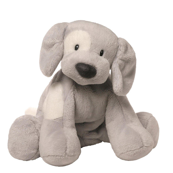 Spunky Dog Gray 10" Plush
