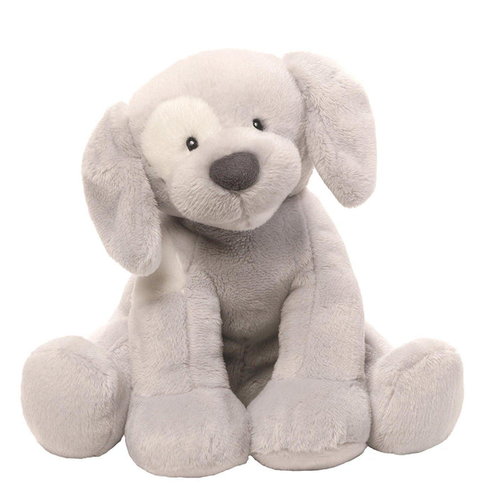 Spunky Dog Keywind Gray Plush