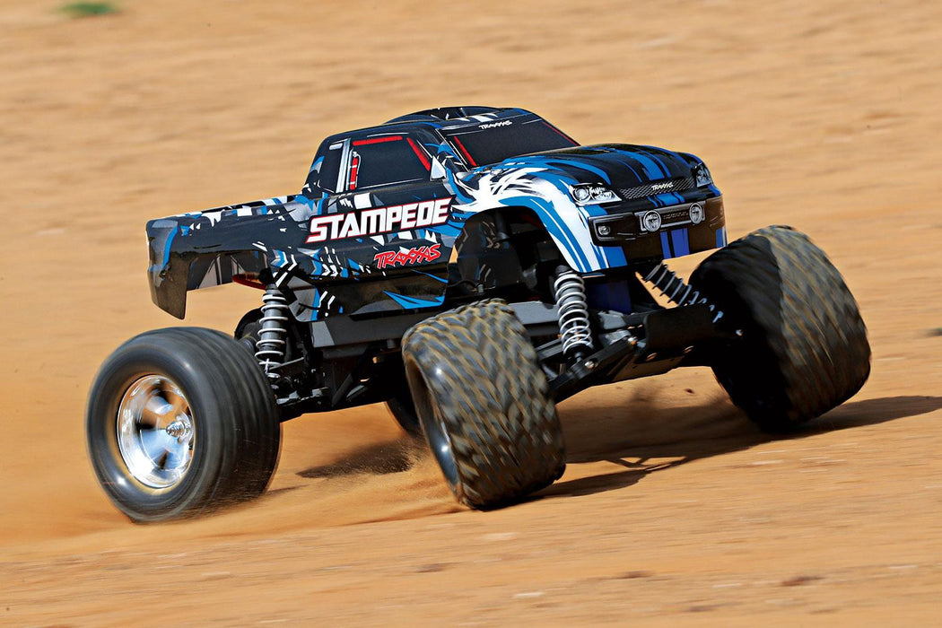 Stampede w/ Battery and Charger Blue