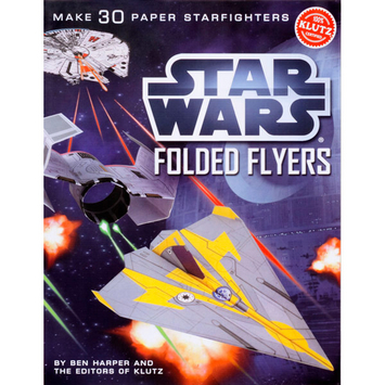 Star Wars Folded Flyers Paper Airplane Book
