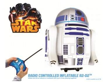 Star Wars R2D2 Inflatable Robot with Radio Control