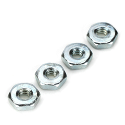 Steel Hex Nuts,6-32
