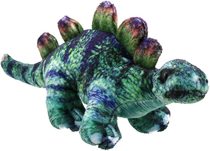 Stegosaurus Green Finger Puppet