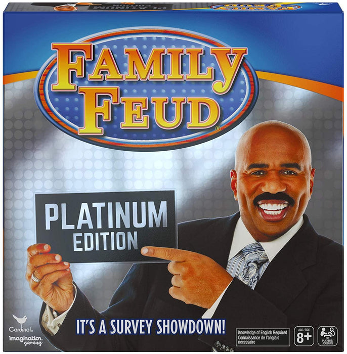 Steve Harvey Family Feud, Platinum Edition Family Party Game, Kids & Adults