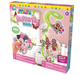 Sticky Mosaics Butterfly Mobil