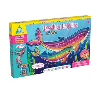 Sticky Mosaics® Dazzling Dolphins