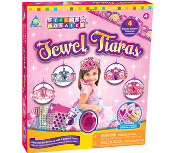 Sticky Mosaics Jewel Tiaras
