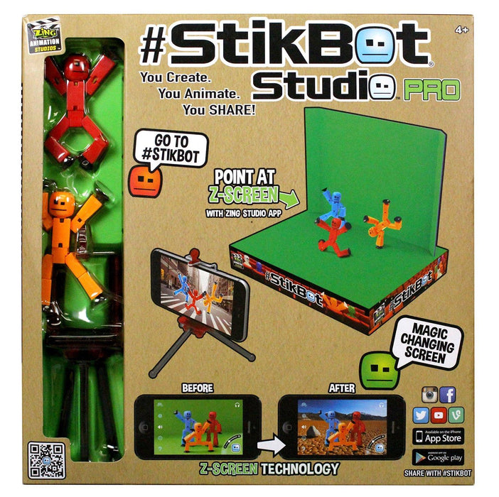 Stikbot Studio Film Maker Pro Design Box