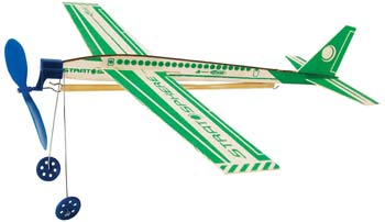 Stratosphere Rubber Band Balsa Glider