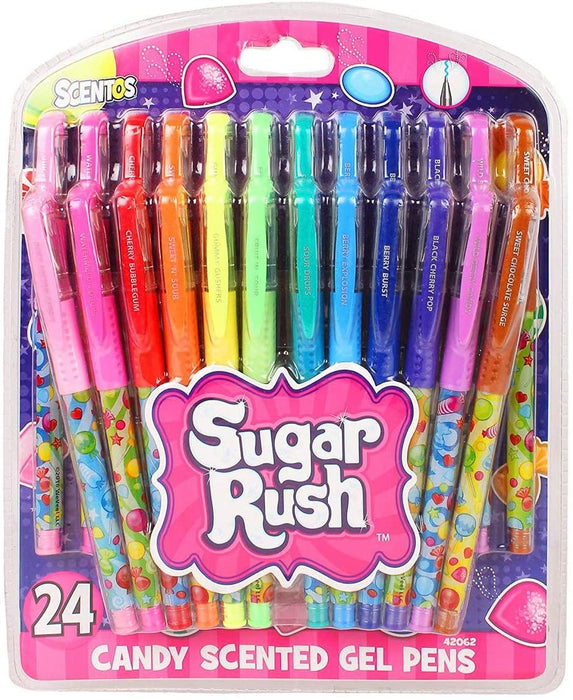 Sugar Rush Candy Scented Gel Pens 24 pack