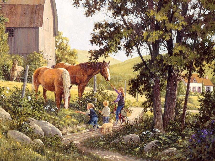 Summer Horses 500pc Puzzle