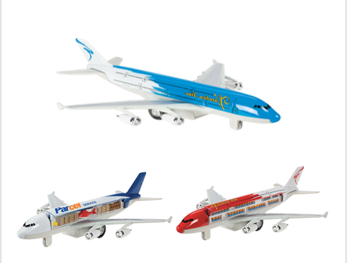 Super Liner Die-Cast Plane