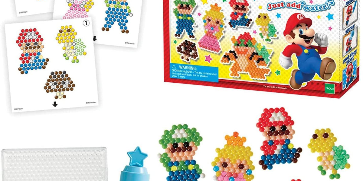 Super Mario Aquabeads Characters — Adventure Hobbies & Toys