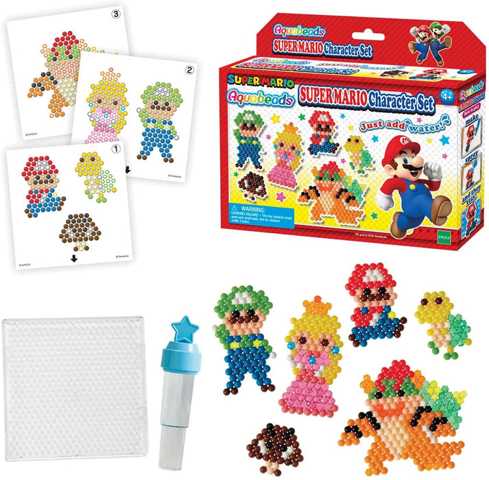 Super Mario Aquabeads Characters