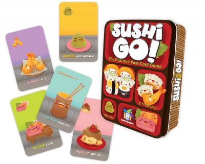 Sushi Go! Pick and pass card game by Gamewright