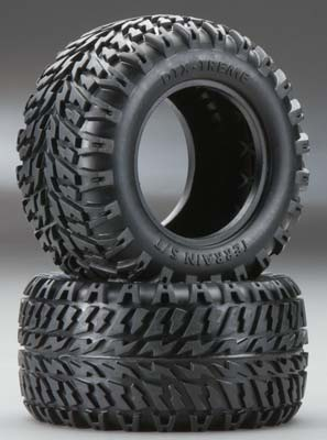 TIRE SET W/INSERTS BL EVADER 2