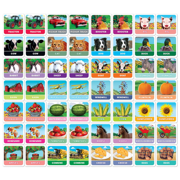 TRACTOR TOWN MATCHING CARD GAME