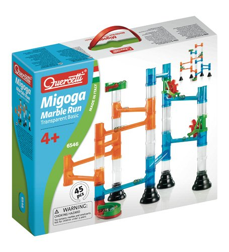 TRANSPARENT MARBLE RUN