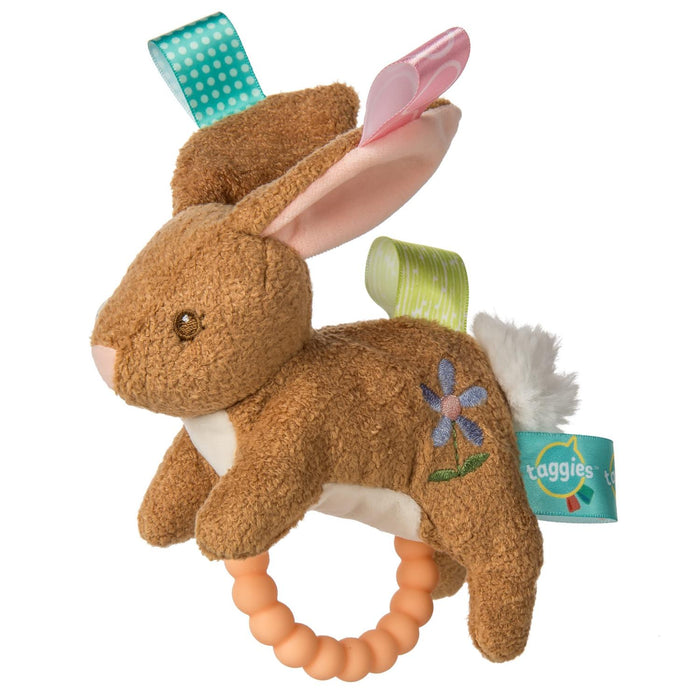 Taggies Harmony Bunny Teether Rattle Plush
