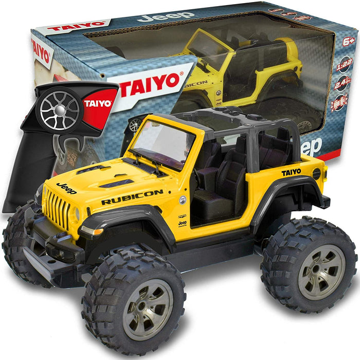 Taiyo Jeep RC 1:22 Scale Yellow