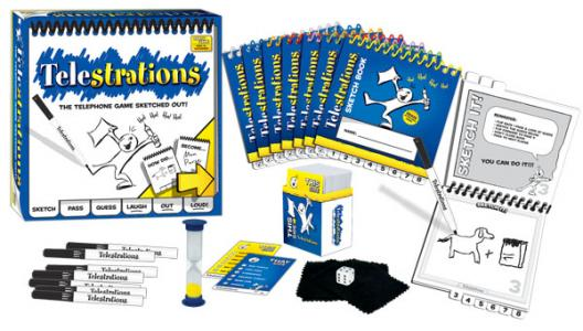 Telestrations The Telephone Game Sketched Out