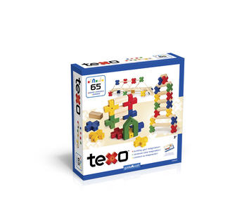 Texo 65pc Wood Construction Set GD-G9500