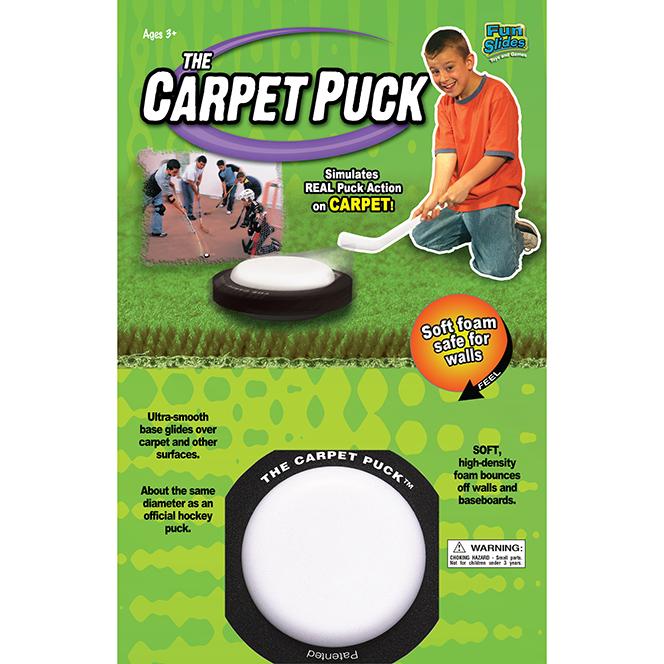 The Carpet Puck for Indoor Hockey