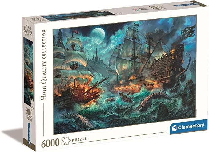The Pirates Battle 6000pc Puzzle