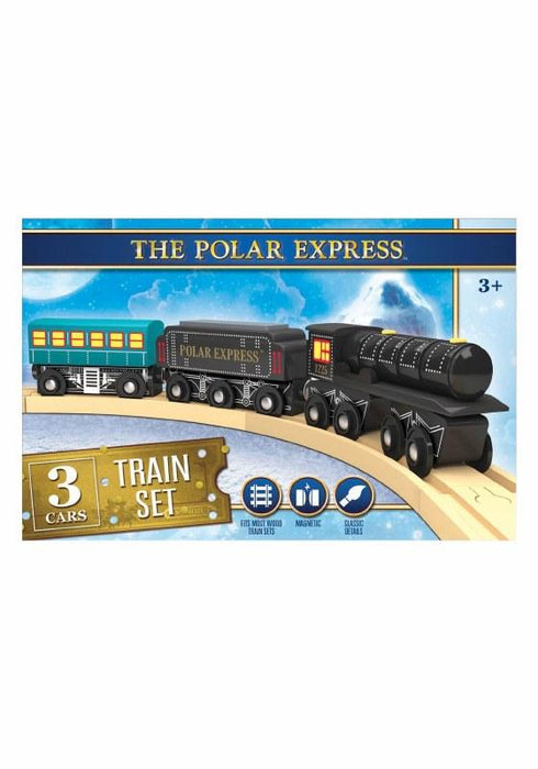 The Polar Express-Wood Toy Train Set