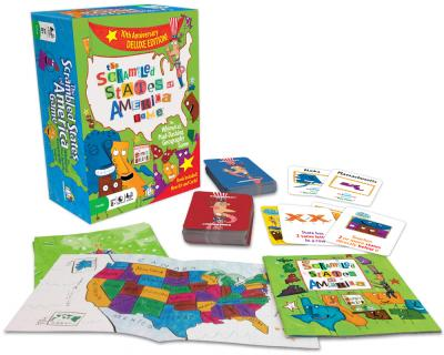 The Scrabled States of America Game Deluxe Edition