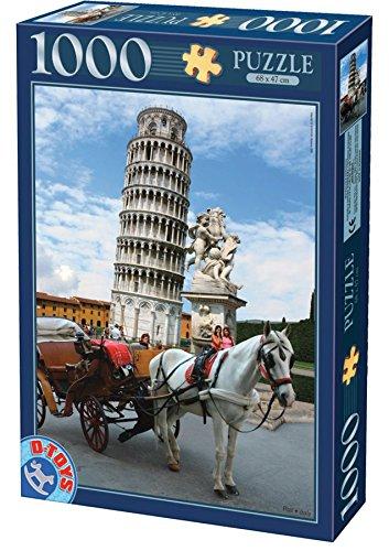 The Tower of Pisa (famous places) 1000 pc. Puzzle