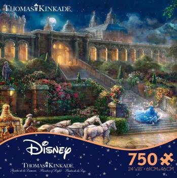 Thomas Kinkade - Disney Dreams Collection Clock Strikes Midnight Puzzle