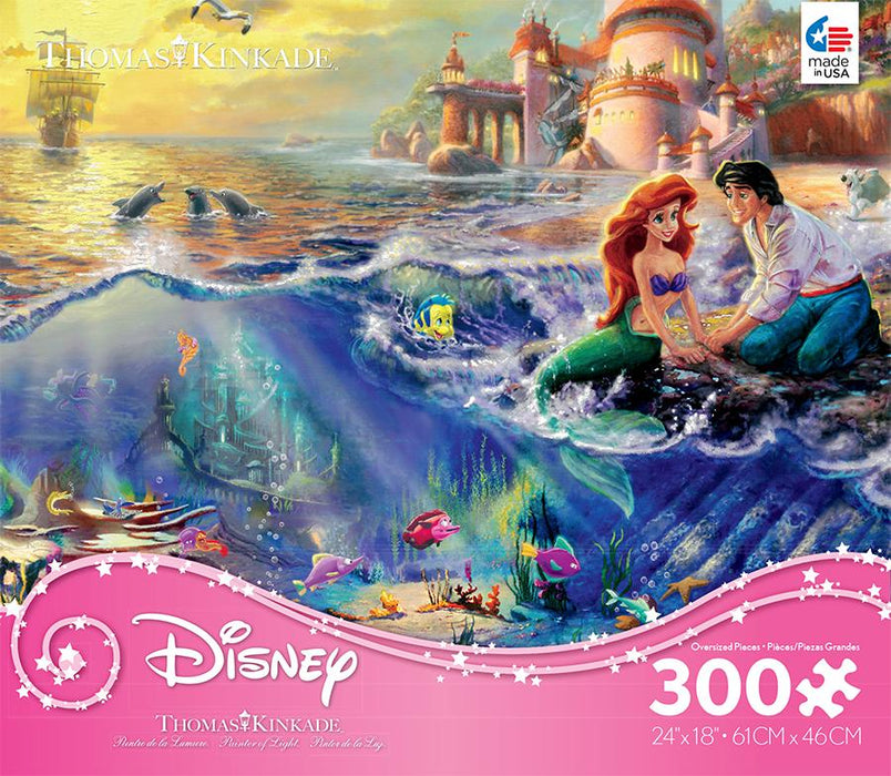 Thomas Kinkade - Disney Dreams Princess The Little Mermaid - Oversized 300pc