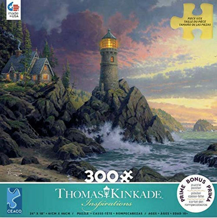 Thomas Kinkade Inspirations-300pc-Rock of Salvation Puzzle