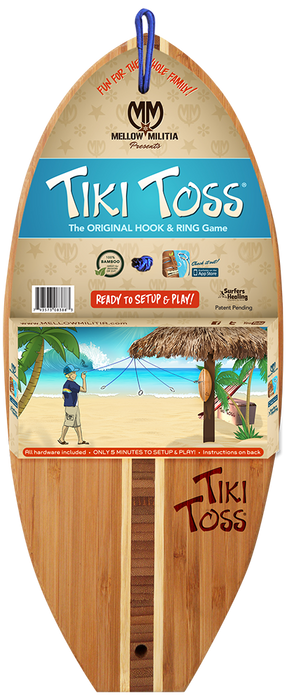 Tiki Toss Surfboard Game