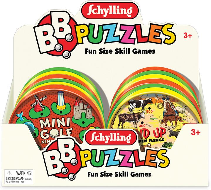 Tin BB Game Puzzles Asssorted - Shipped Randomly