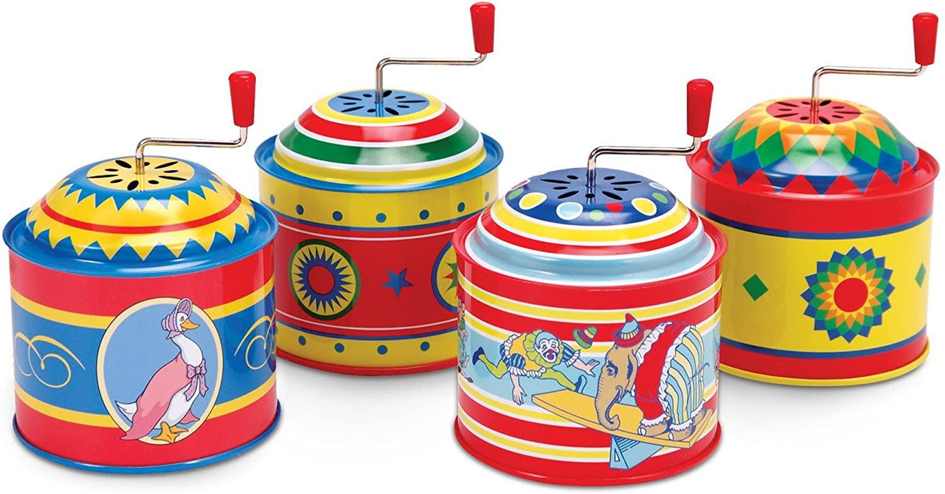 Tin Music Boxes Assorted Tunes - SHIPPED SEPARATELY