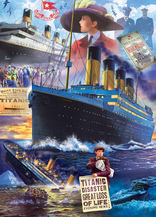 Titanic - Collage 1000pc Puzzle
