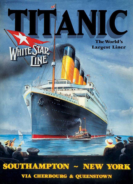 Titanic - White Star Line 1000pc Puzzle