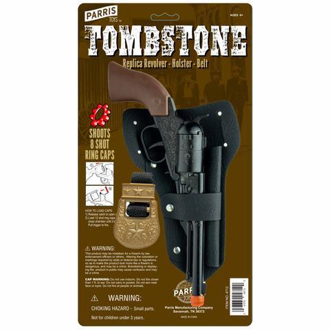 Tombstone 8-Shot Cap Gun w/ Holster & Belt