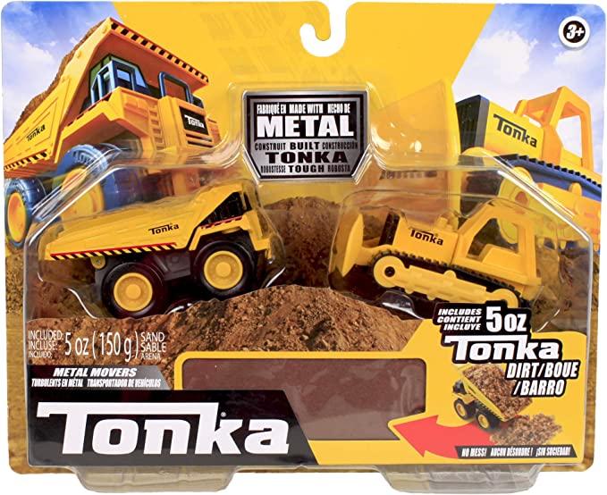 Tonka Metal Movers Mighty Dump & Bulldozer