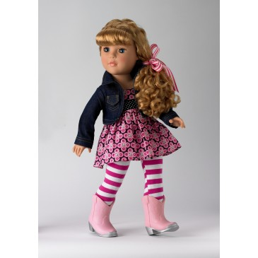 Too Cute In Boots 18" Doll