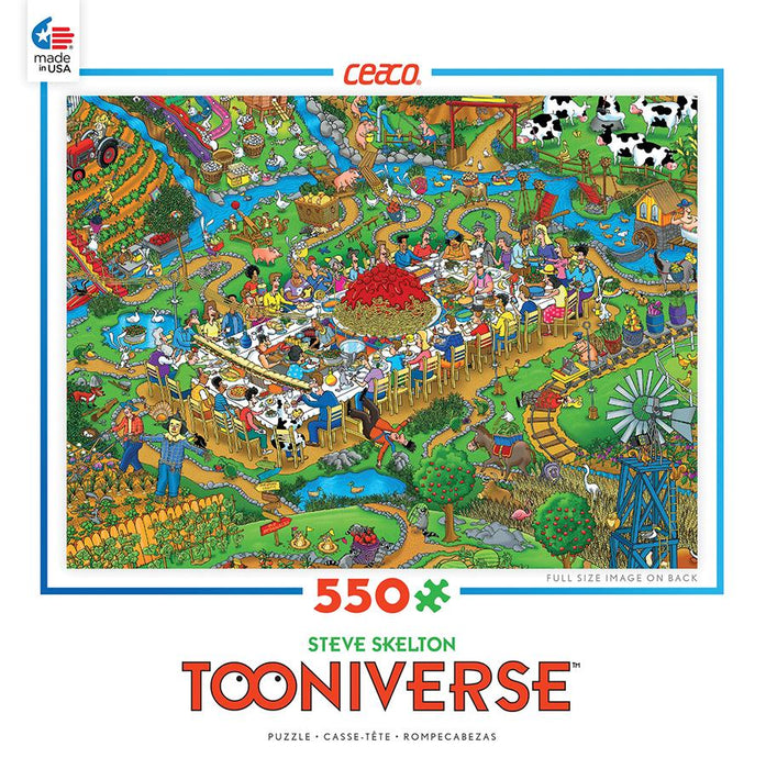 Tooniverse Farm To Table 500pc Puzzle