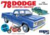 Top 1/25 '78 Dodge D100 Pickup2T with Mini Bike