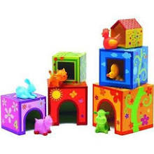 Topanimo by Djeco HI-09103 Stacking blocks