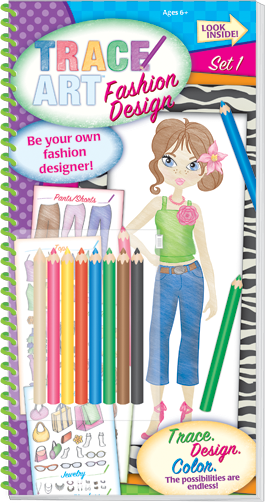 Trace Art Fashion Design Book