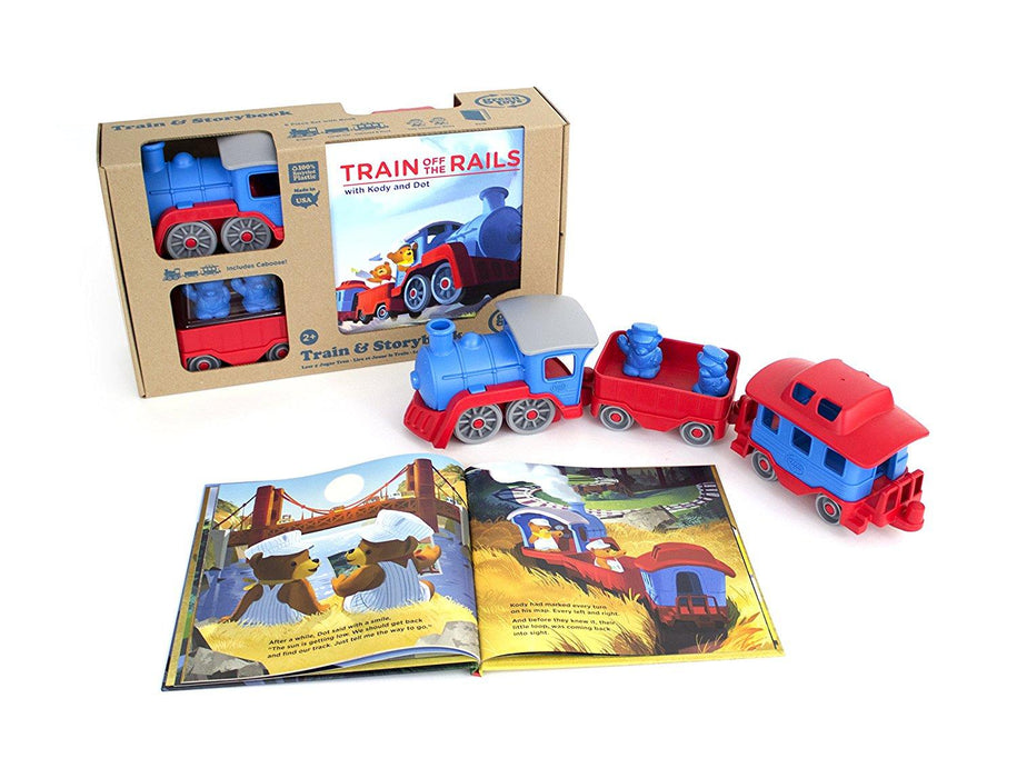 Train Set with Book